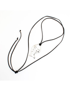 Collar Corbatero Gamuza | INFINITA MODA
