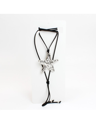 Collar Corbatero Gamuza | INFINITA MODA