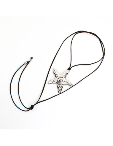 Collar Corbatero Gamuza | INFINITA MODA