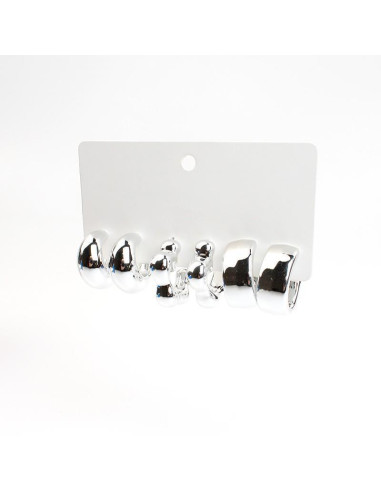 Set de Aros Chunky | INFINITA MODA