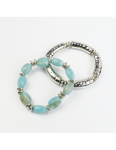 Set pulseras elásticas | INFINITA MODA