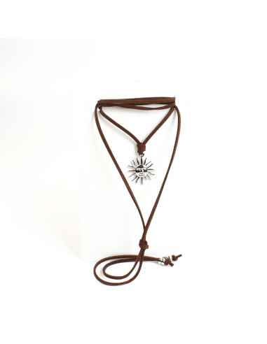 Collar Corbatero Gamuza | INFINITA MODA