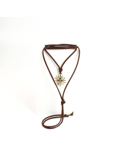 Collar Corbatero Gamuza | INFINITA MODA