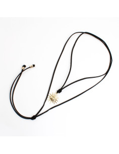 Collar Corbatero Gamuza | INFINITA MODA