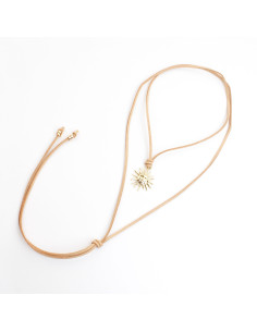Collar Corbatero Gamuza | INFINITA MODA