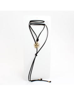 Collar Corbatero Gamuza | INFINITA MODA