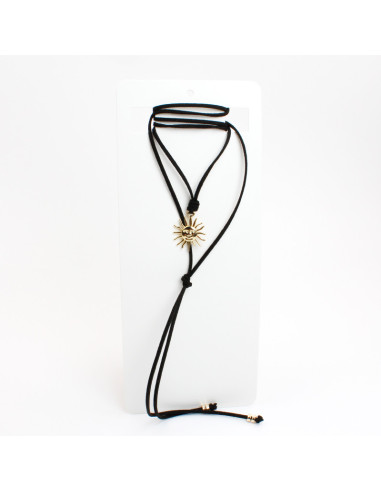 Collar Corbatero Gamuza | INFINITA MODA