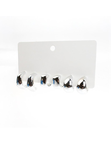 Set de Aros Chunky | INFINITA MODA 