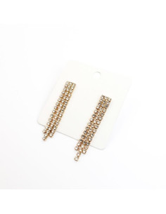 Aros de strass | Infinita Moda | Mayorista