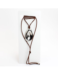 Collar Corbatero Gamuza | INFINITA MODA