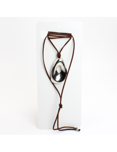 Collar Corbatero Gamuza | INFINITA MODA