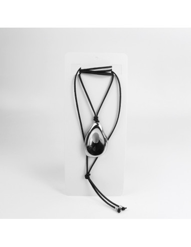 Collar Corbatero Gamuza | INFINITA MODA