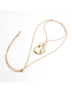 Collar Corbatero Gamuza | INFINITA MODA