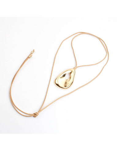 Collar Corbatero Gamuza | INFINITA MODA