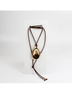 Collar Corbatero Gamuza | INFINITA MODA
