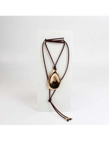 Collar Corbatero Gamuza | INFINITA MODA