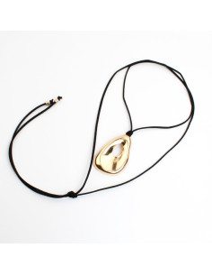 Collar Corbatero Gamuza | INFINITA MODA