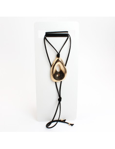 Collar Corbatero Gamuza | INFINITA MODA