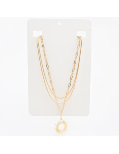 Collar Doble Cadenas | Infinita Moda
