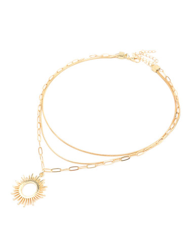 Collar Doble Cadenas | Infinita Moda