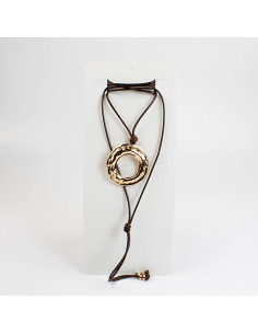 Collar Corbatero de Cordón | Infinita Moda | Venta mayorista