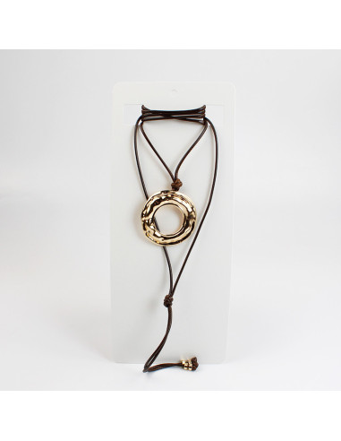 Collar Corbatero de Cordón | Infinita Moda | Venta mayorista