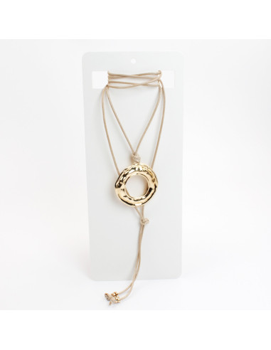 Collar Corbatero de Cordón | Infinita Moda | Venta mayorista