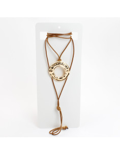 Collar Corbatero de Cordón | Infinita Moda | Venta mayorista