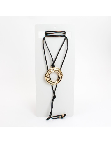 Collar Corbatero de Cordón | Infinita Moda | Venta mayorista