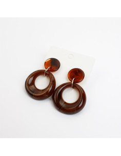 Aros de acrílico para venta mayorista | Infinita Moda