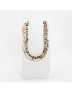 Collar Doble de Acrílico de Piezas Grandes por Mayor | Infinita Moda
