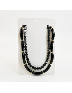 Collar Doble de Acrílico de Piezas Grandes por Mayor | Infinita Moda