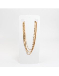 Collar Triple Cadena | Infinita Moda | Mayorista