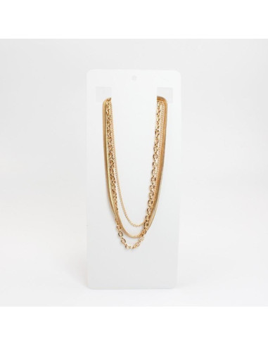 Collar Triple Cadena | Infinita Moda | Mayorista