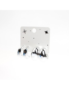 Set de Aros Chunky | INFINITA MODA