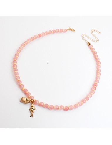 Collar con dijes | Infinita Moda | Mayorista
