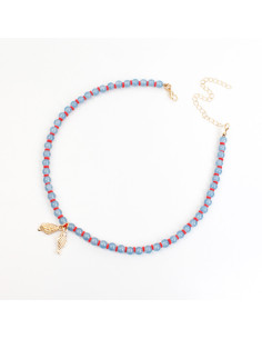 Collar con dijes | Infinita Moda | Mayorista