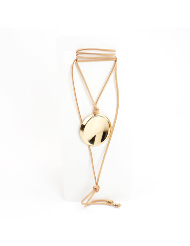Collar de gamuza | Infinita Moda | Venta mayorista