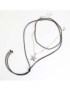 Collar de gamuza | Infinita Moda | Venta mayorista