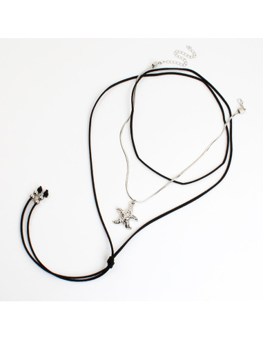 Collar de gamuza | Infinita Moda | Venta mayorista