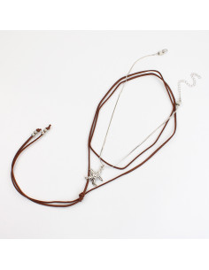 Collar de gamuza | Infinita Moda | Venta mayorista