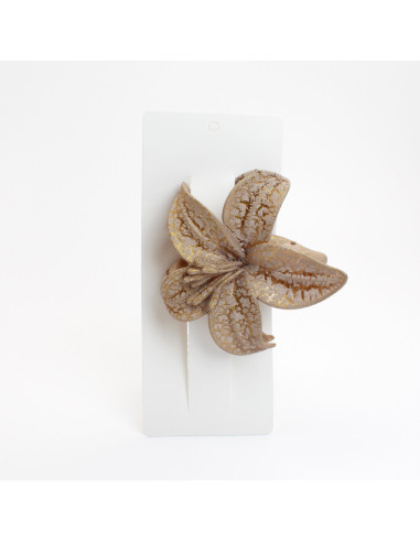 Broche Glittery Flower | Infinita Moda | Mayorista