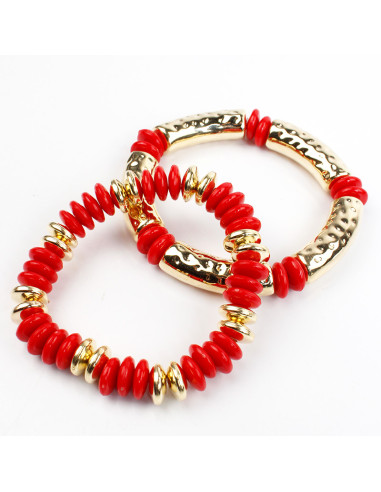 Set pulseras elásticas | INFINITA MODA