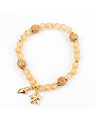 Pulsera elástica charms | INFINITA MODA | Venta por mayor
