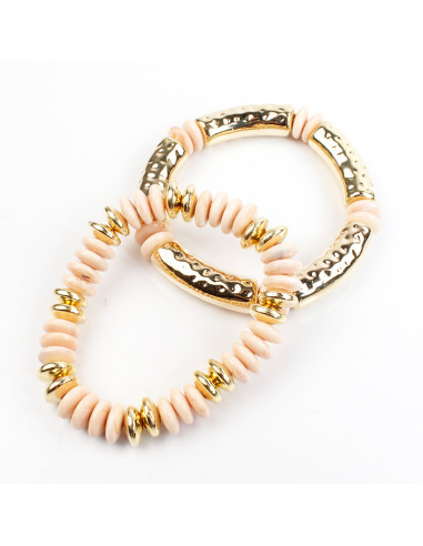 Set pulseras elásticas | INFINITA MODA