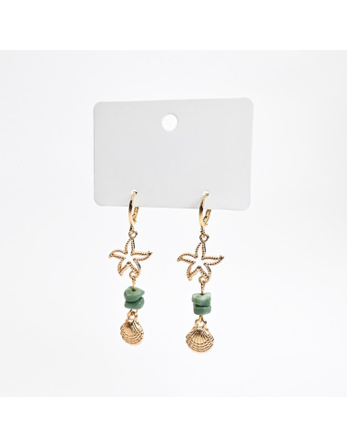 Aros con Dijes Marinos | Infinita Moda | Mayorista