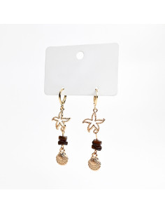 Aros con Dijes Marinos | Infinita Moda | Mayorista
