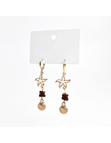 Aros con Dijes Marinos | Infinita Moda | Mayorista de Bijouterie
