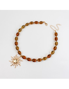 Collar de vidrio | INFINITA MODA | Mayorista