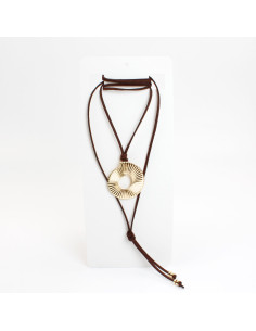 Collar de gamuza | Infinita Moda | Venta mayorista